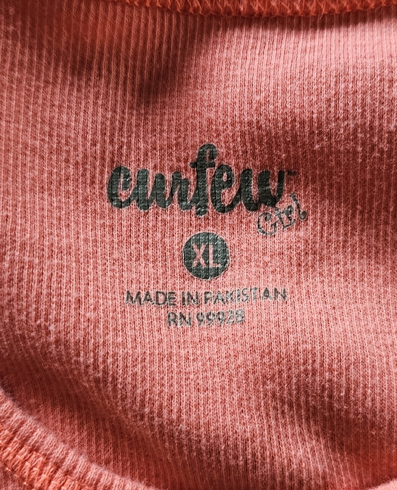 Curfew Girls Ribbed Tanks - Picture 4 of 5